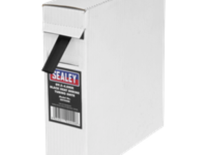 Sealey Heat Shrink Tubing Roll Black 9.5mm - 4.8mm 8m