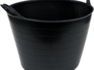 Sealey Heavy Duty Flexi Tub 40l Black
