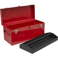 Sealey Heavy Duty Metal Tool Box and Tote Tray 510mm