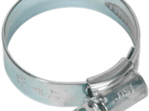 Sealey High Grip Zinc Plated Hose Clips 30mm - 40mm Pack of 20