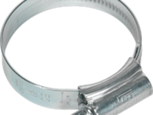 Sealey High Grip Zinc Plated Hose Clips 35mm - 50mm Pack of 20