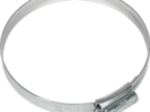Sealey High Grip Zinc Plated Hose Clips 80mm - 100mm Pack of 10