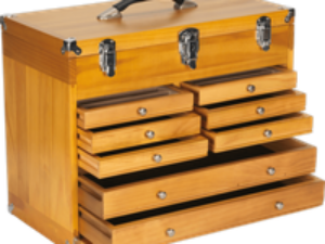 Sealey Machinists Wooden Tool Box 500mm