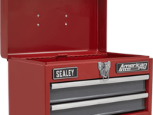 Sealey Mini 2 Drawer Portable Tool Chest Red