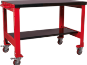 Sealey Mobile 2 Level Metal Workbench 1.18m