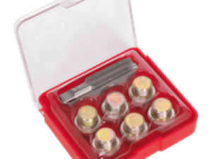 Sealey Oil Drain Plug Thread Repair Kit M17 1.5mm