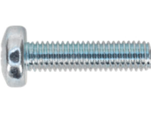 Sealey Pan Head Pozi Din 7985Z Machine Screws M5 20mm Pack of 100