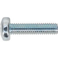 Sealey Pan Head Pozi Din 7985Z Machine Screws M5 20mm Pack of 100