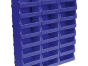 Sealey Plastic Storage Bin 103 x 85 x 53mm Blue Pack of 24