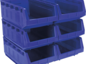 Sealey Plastic Storage Bin 310 x 500 x 190mm Blue Pack of 6