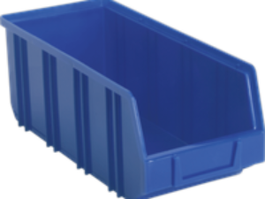 Sealey Plastic Storage Bin Deep 145 x 335 x 125mm Blue Pack of 16
