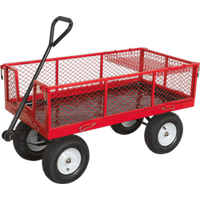 Sealey Pneumatic Tyre Platform Trolley Truck 450Kg