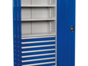 Sealey Premier Industrial Cabinet 7 Drawer Blue / Grey
