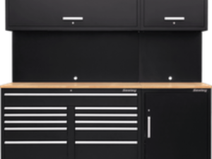 Sealey Premier MSS Oak Worktop Storage System Combo 2325mm 690mm 2110mm