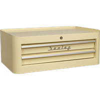 Sealey Premier Retro Style 2 Drawer Mid Tool Chest Cream