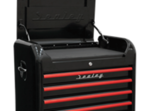 Sealey Premier Retro Style 4 Drawer Tool Chest Black / Red