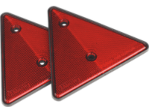 Sealey Rear Reflective Red Triangle Pack of 2