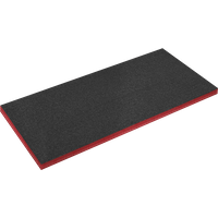 Sealey Red Easy Peel Shadow Foam for Tool Chests and Cabinets 1200mm 550mm 50mm