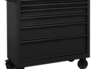 Sealey Soft Close 6 Drawer Tool Roller Cabinet Black