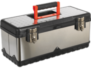 Sealey Stainless Steel Tool Box and Tote Tray 500mm