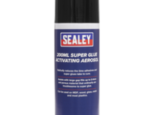 Sealey Super Glue Activating Aerosol Spray 200ml Pack of 1