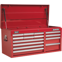 Sealey Superline Pro 14 Drawer Heavy Duty Tool Chest Red