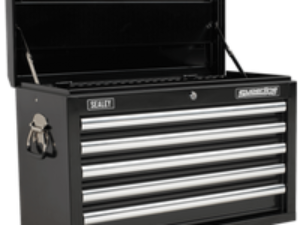 Sealey Superline Pro 5 Drawer Tool Chest Black