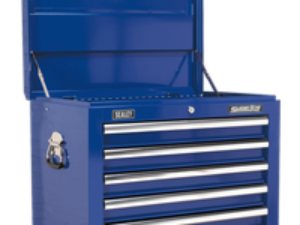 Sealey Superline Pro 5 Drawer Tool Chest Blue