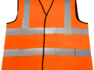 Sealey WorkSafe Hi Vis Waistcoat Orange 2XL