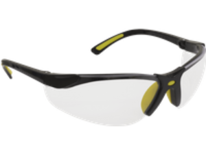 Sealey Zante Flexi Arm Safety Glasses Black Clear