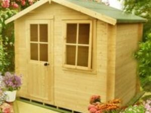 Shire Avesbury 2.1m x 2.1m Log Cabin Summerhouse (19mm)