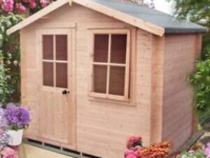 Shire Avesbury 2.8m x 2.7m Log Cabin Summerhouse (19mm)