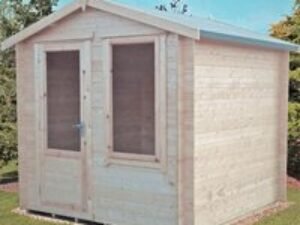 Shire Peckover 2.4m x 2.4m Log Cabin Summerhouse (19mm)