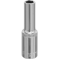 Siegen 1/2" Drive Deep Hexagon WallDrive Socket Metric 1/2" 10mm
