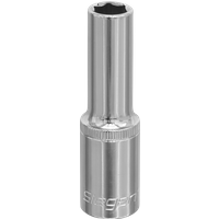 Siegen 1/2" Drive Deep Hexagon WallDrive Socket Metric 1/2" 11mm