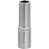 Siegen 1/2" Drive Deep Hexagon WallDrive Socket Metric 1/2" 13mm