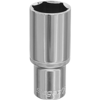 Siegen 1/2" Drive Deep Hexagon WallDrive Socket Metric 1/2" 26mm