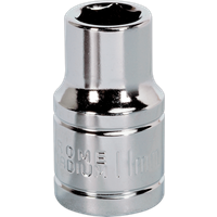 Siegen 1/2" Drive Hexagon WallDrive Socket Metric 1/2" 11mm