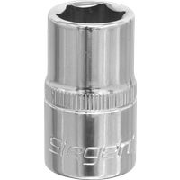 Siegen 1/2" Drive Hexagon WallDrive Socket Metric 1/2" 14mm