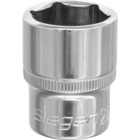 Siegen 1/2" Drive Hexagon WallDrive Socket Metric 1/2" 22mm