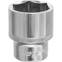 Siegen 1/2" Drive Hexagon WallDrive Socket Metric 1/2" 26mm