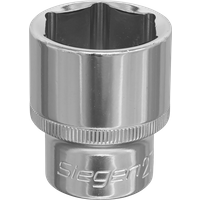 Siegen 1/2" Drive Hexagon WallDrive Socket Metric 1/2" 27mm