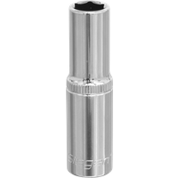 Siegen 3/8" Drive Deep Hexagon WallDrive Socket Metric 3/8" 8mm