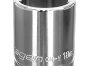 Siegen 3/8" Drive Hexagon WallDrive Socket Metric 3/8" 18mm