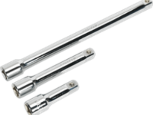 Siegen 3 Piece 1/2" Drive Socket Extension Bar Set 1/2