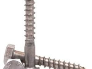 Sirius A2 304 Stainless Steel Hexagon Coachscrews 10mm 65mm
