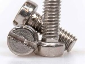 Sirius Cheese Head Machine Screw Slotted A2 304 Stainless Steel M5 30mm Pack of 1