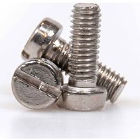 Sirius Cheese Head Machine Screw Slotted A2 304 Stainless Steel M5 35mm Pack of 1