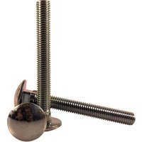 Sirius Coach Bolts and Nut Zinc Plated M8 55mm Pack of 1