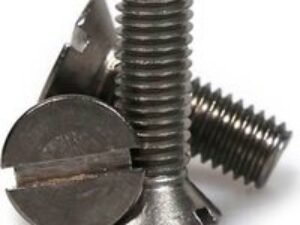 Sirius Countersunk Machine Screw Slotted A2 304 Stainless Steel M5 16mm Pack of 1